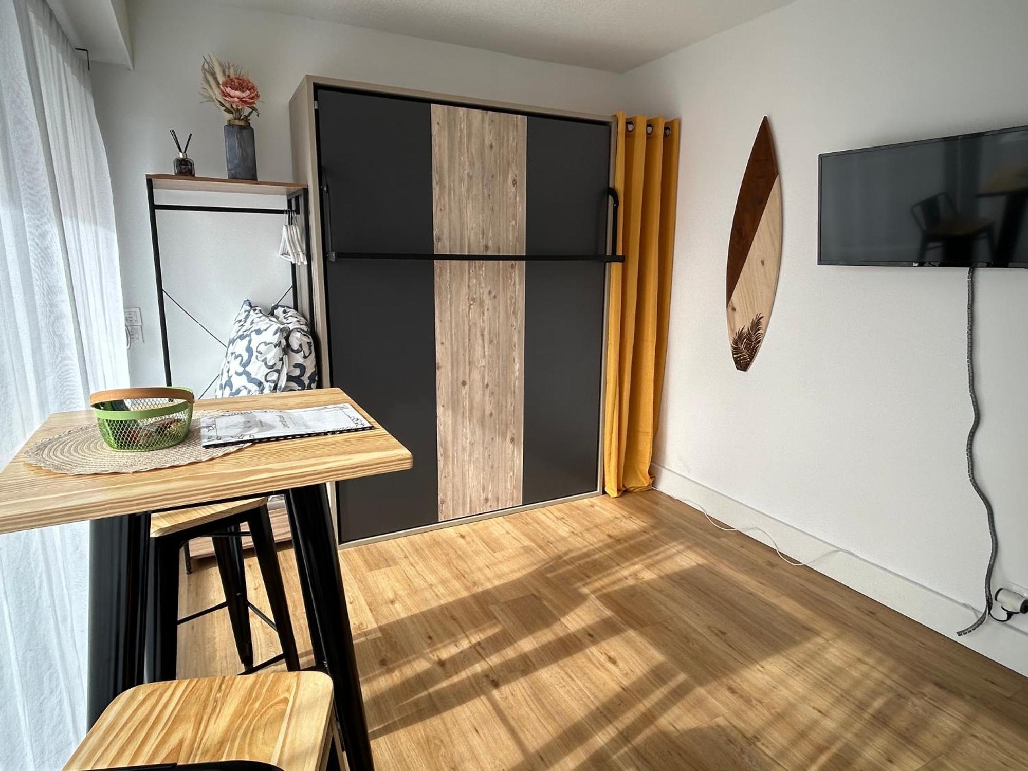 Cosy Studio Avec Vue Sur L'Ocean Lacanau Buitenkant foto