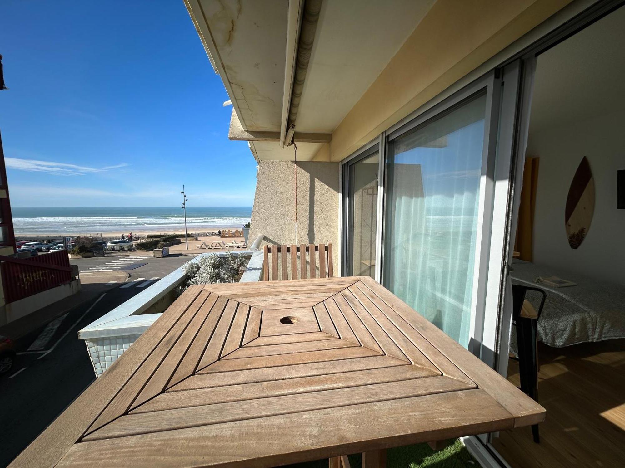 Cosy Studio Avec Vue Sur L'Ocean Lacanau Buitenkant foto