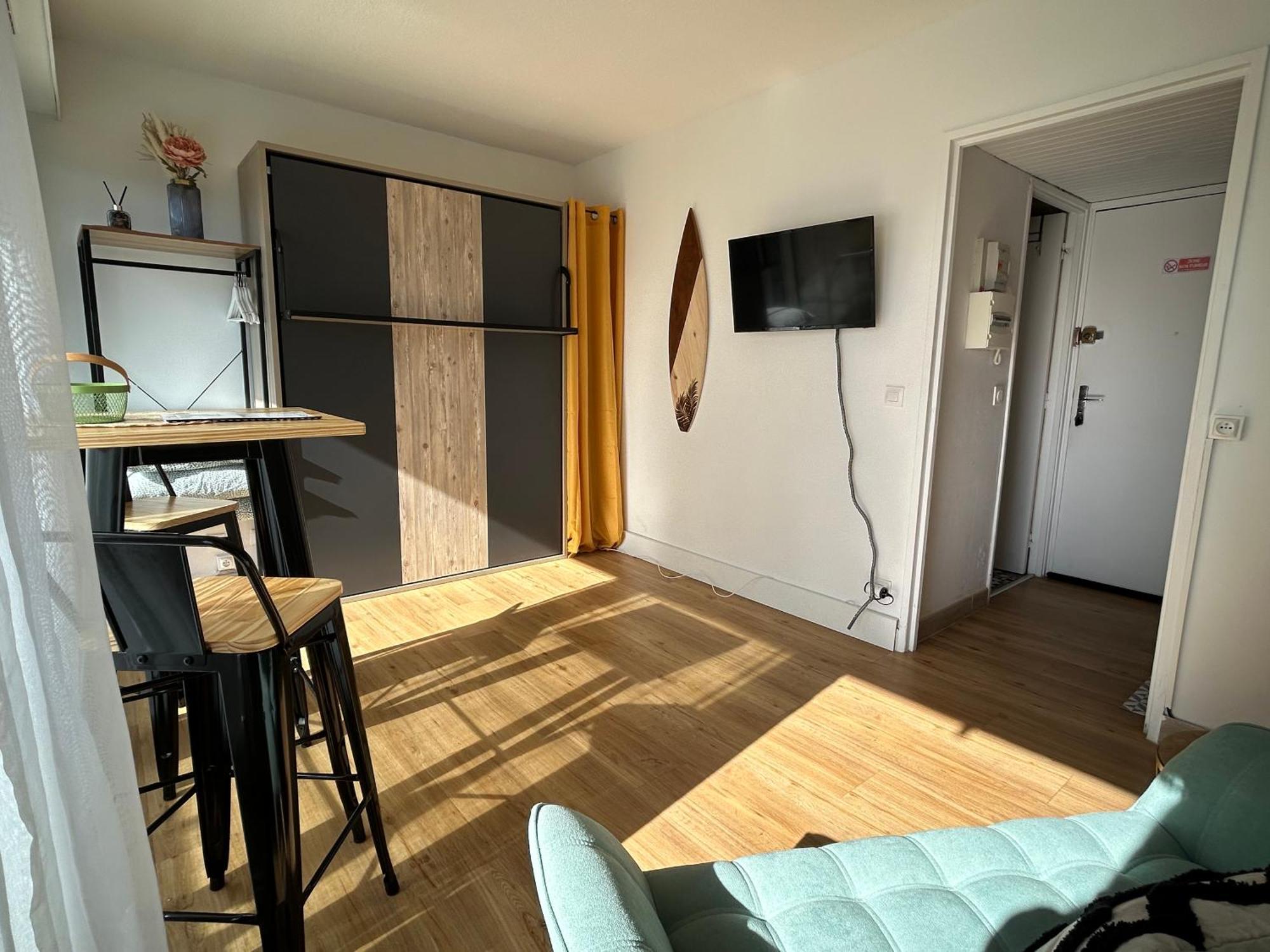 Cosy Studio Avec Vue Sur L'Ocean Lacanau Buitenkant foto